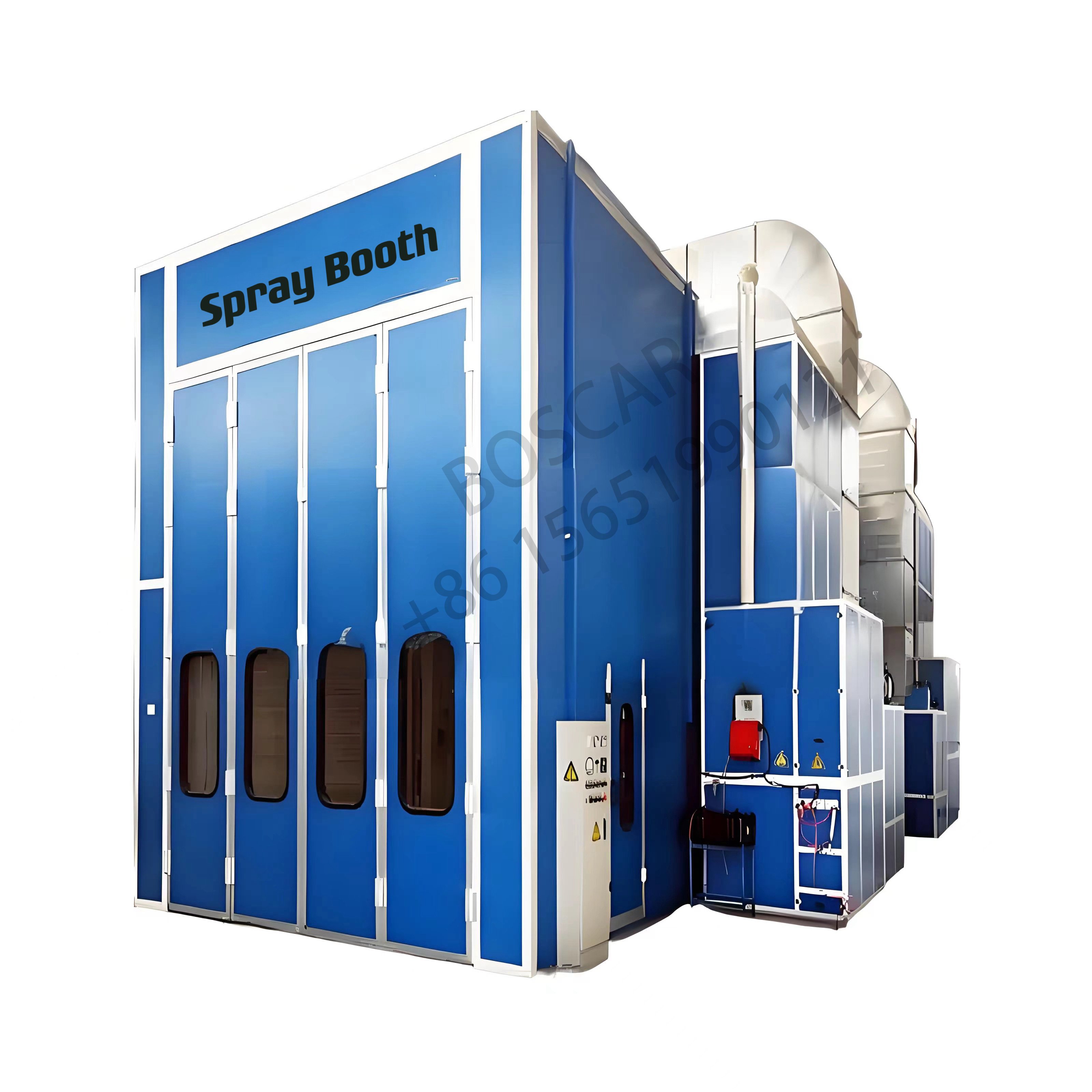 15m Large Bus Spray Booth CE Proved Bus/Truck Paint Booth Customized Truck Spay Booth